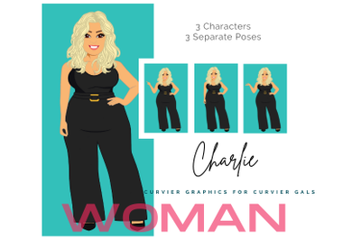 Woman Clipart Illustration | Girl | Graphic | Clip Art |  Fashion