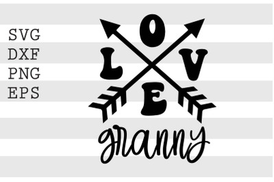 Love granny SVG