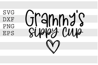 Grammy&#039;s sippy cup SVG