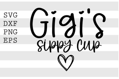 Gigi&#039;s sippy cup SVG