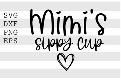 Mimi&#039;s sippy cup SVG