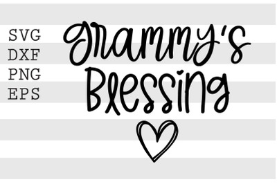 Grammy&#039;s blessing SVG