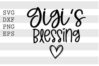 Gigi&#039;s blessing SVG