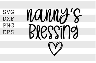 Nanny&#039;s blessing SVG