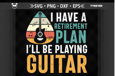 Retirement Plan Classical Guitar Pick