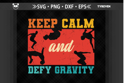 Keep Calm And Defy Gravity