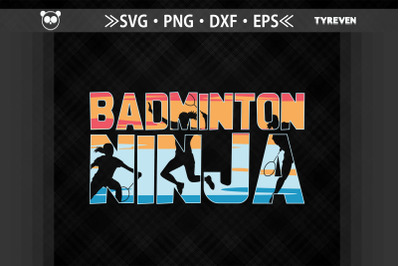 Badminton Ninja Badminton Player