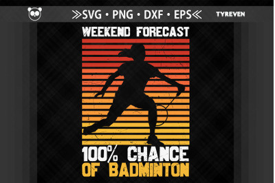 Badminton Funny Weekend Forecast