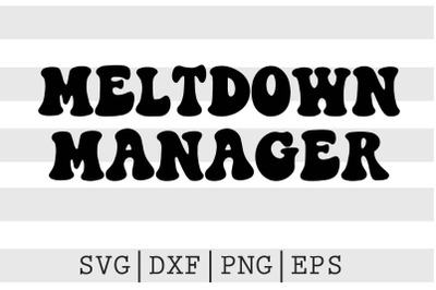 Meltdown manager SVG