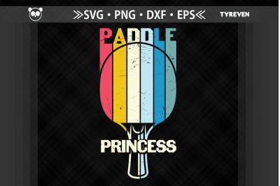 Ping Pong Table Tennis Paddle Princess