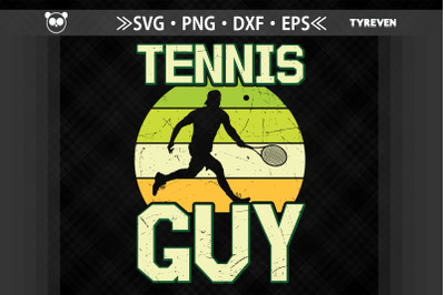 Design for Tennis Player Tennis Guy