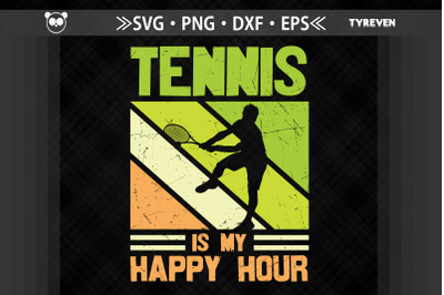 Tennis is My Happy Hour