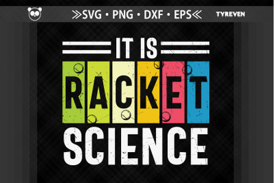 It&#039;s Racket Science Funny Tennis Lover