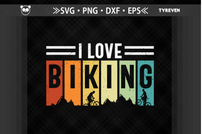 Cycling Bicycle I Love Biking