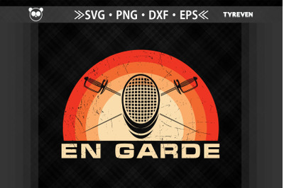 En Garde Funny Fencing Design