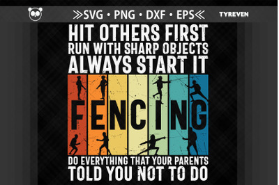 Fencing Sport Pun For Fencers