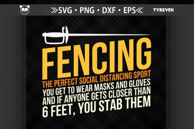 Fencing Perfect Social Distancing Sport