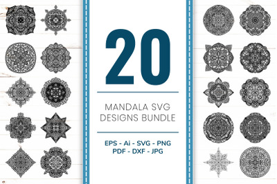 Mandala SVG Craft Bundle