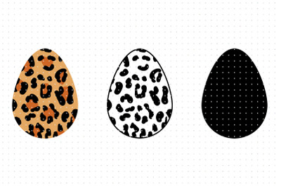 leopard and cheetah print teardrop earring SVG