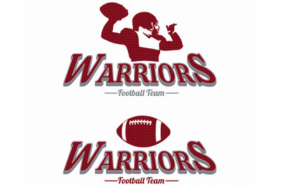 warriors football team SVG