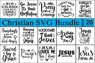 Christian SVG Design Bundle