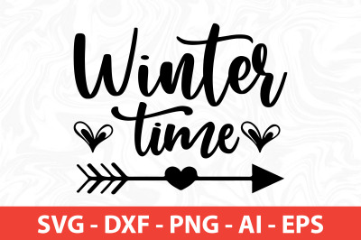 Winter Time SVG