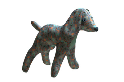 Dog PDF Plush Pattern + Resizing - Dog Easy Toy Sewing Pattern - Plush