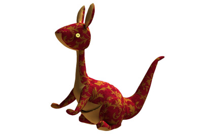 Kangaroo PDF Plush Pattern + Resizing - Kangaroo Easy Toy Sewing Patte