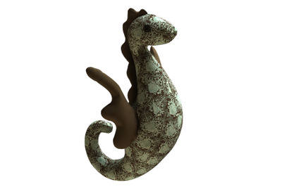 Sea Horse PDF Plush Pattern + Resizing - Hippocampus Easy Toy Sewing P