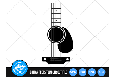 Guitar Tumbler SVG | Guitar SVG | Acoustic Guitar SVG