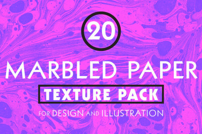 Marbled Paper Texture Pack