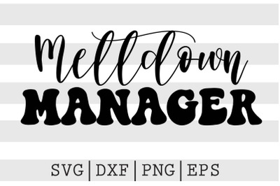 Meltdown manager SVG