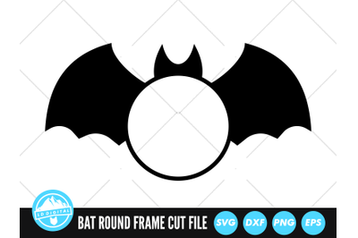 Bat SVG | Halloween SVG | Bat Silhouette | Bat Monogram