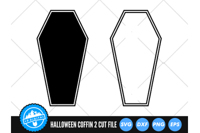 Coffin SVG | Halloween SVG | Casket Cut File
