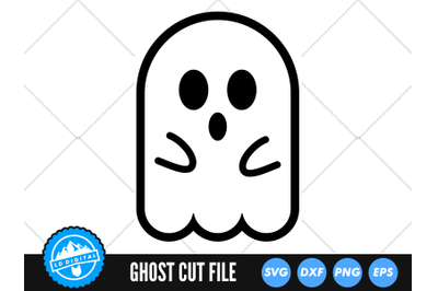 Ghost SVG | Halloween SVG | Ghost Silhouette