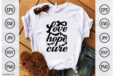 love hope cure