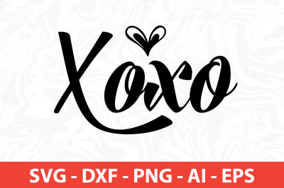 Xoxo SVG