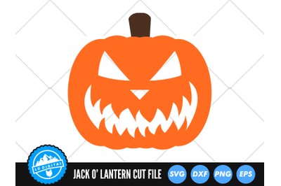 Jack O Lantern SVG | Halloween SVG Cut File | Pumpkin Cut File