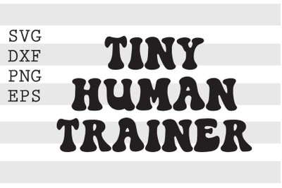 Tiny human trainer SVG