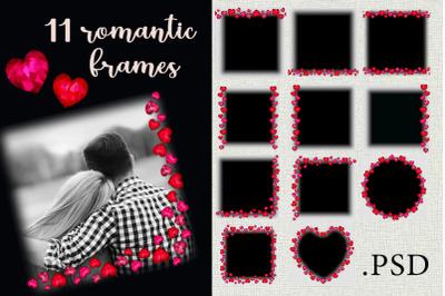 11 romantic frames
