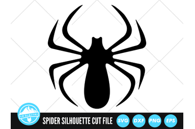 Spider SVG | Halloween SVG | Spider Silhouette