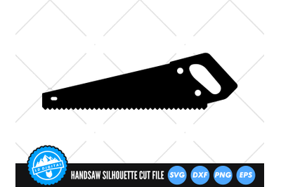 Handsaw SVG | Hand Saw Silhouette SVG | Carpenters Tools Cut File