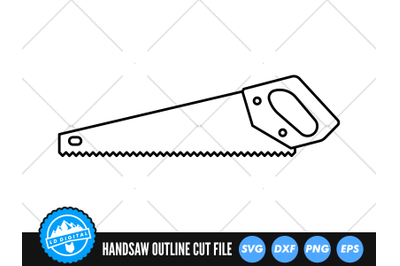 Handsaw SVG | Hand Saw Silhouette SVG | Carpenters Tools Cut File