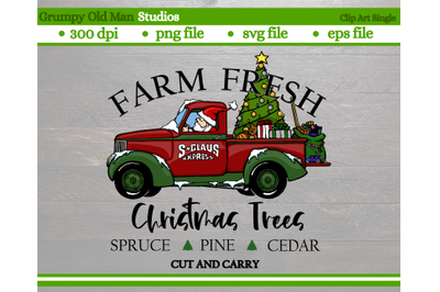 farm fresh christmas tree | christmas design