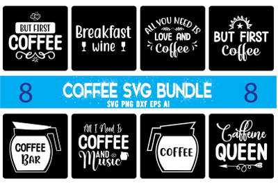 Coffee SVG Bundle