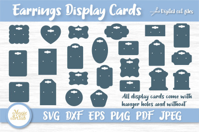 Earring card SVG Bundle