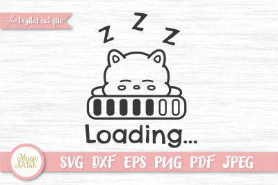 Funny cat SVG, Loading