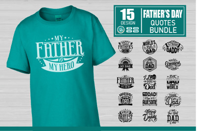 Father&#039;s day quotes SVG bundle - Father&#039;s day cut files