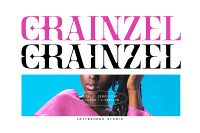 Crainzel - Display Serif Font