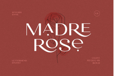 Madre Rose - Stylish Sans